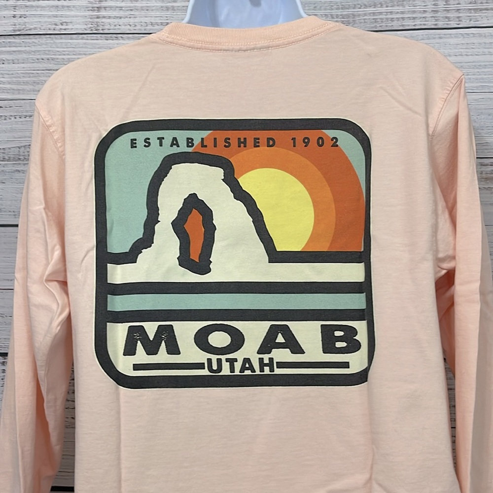 Moab Utah Longsleeve Tshirt Size Small